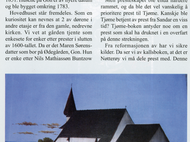 Tjøme kirke 140 år